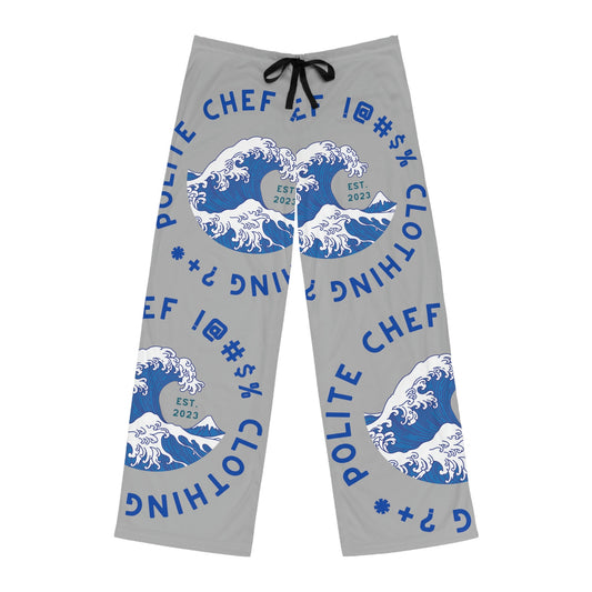 Sushi Wave Men&#39;s Pajama Pants (AOP)