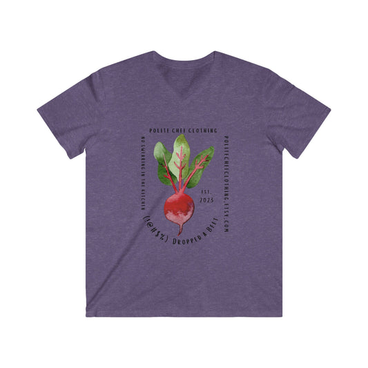 Dropped a Beet V-Neck Tee