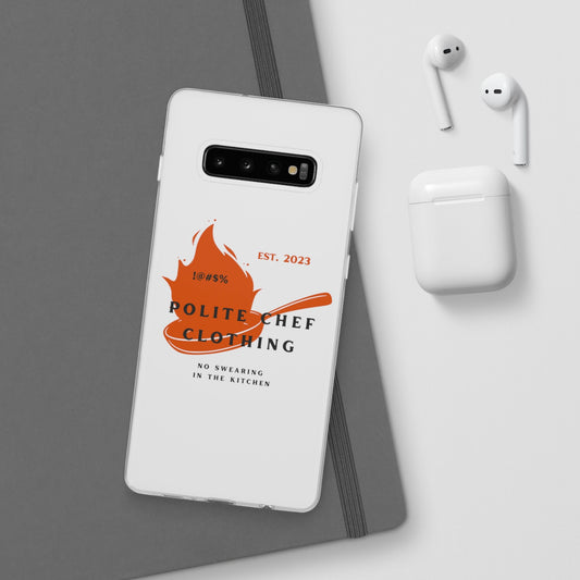 Polite Chef Clothing Logo Phone Cover Flexi Cases